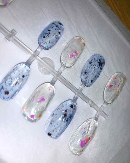 ネイルチップオーバルタイプ/DAISO/ネイルチップ・パーツを使ったクチコミ(2枚目)