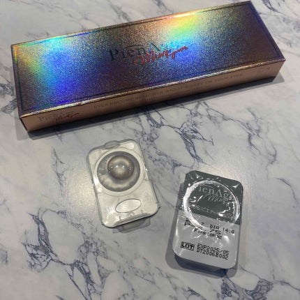 ピエナージュ ミミジェム ワンデー ミミピンクトパーズ/PienAge/カラーコンタクトレンズを使ったクチコミ(1枚目)