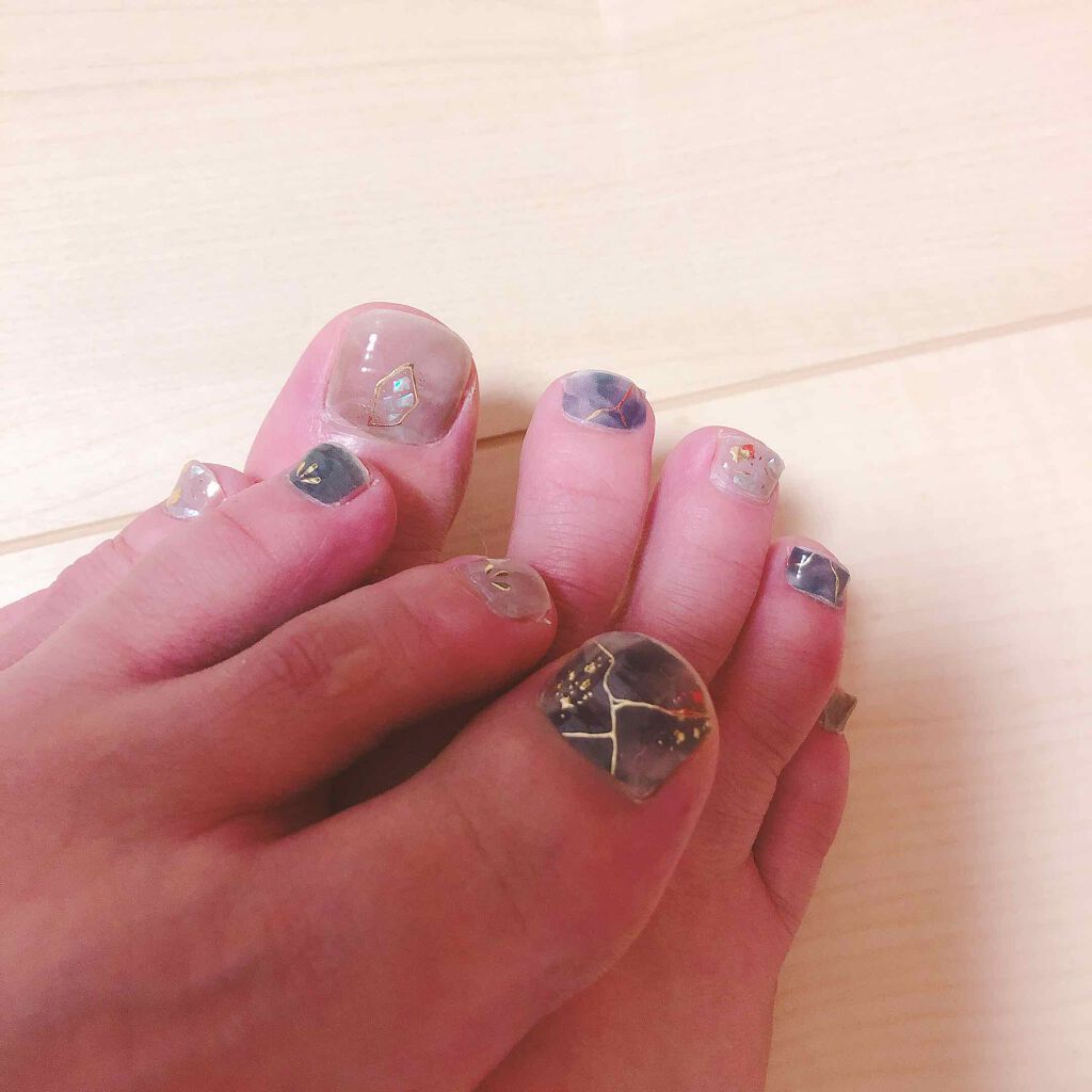 mc ジェルネイルシール/3COINS/ネイルシールを使ったクチコミ(2枚目)