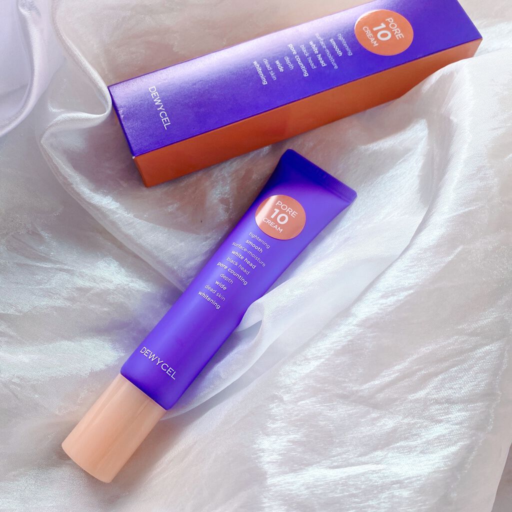 ポアーテンクリーム/DEWYCEL/化粧下地を使ったクチコミ(3枚目)