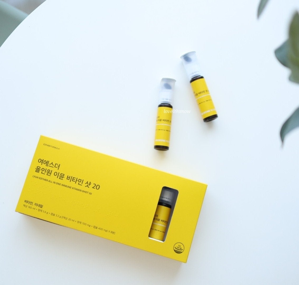 ヨエスターオールインワンイミューンビタミンショット20/ESTHER FORMULA/健康サプリメントを使ったクチコミ(6枚目)