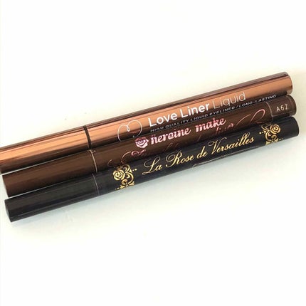 スムースリキッドアイライナー スーパーキープ/ヒロインメイク/リキッドアイライナーを使ったクチコミ(1枚目)