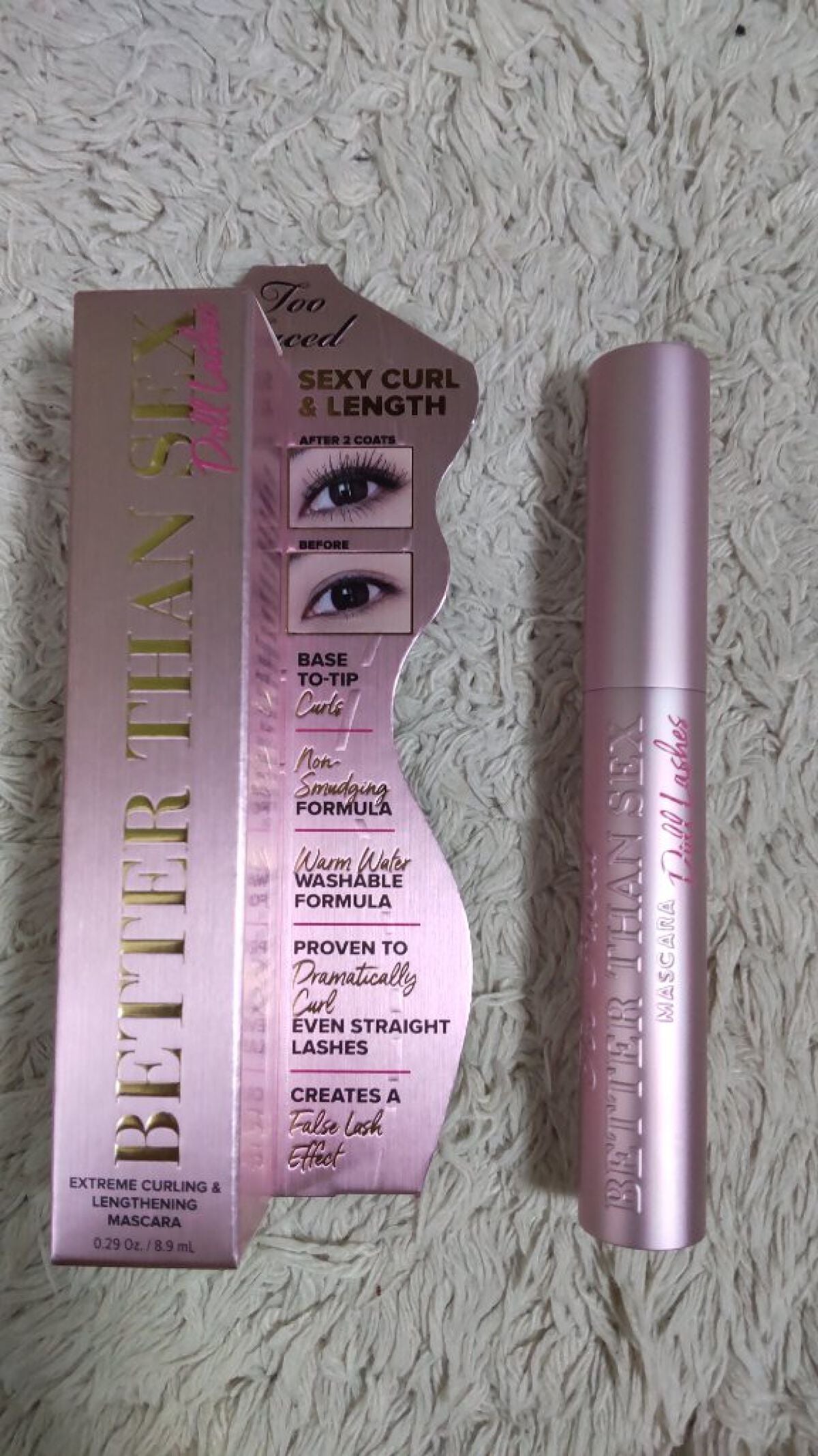 ベター ザン セックス マスカラ ドール ラッシュ/Too Faced/マスカラを使ったクチコミ(1枚目)