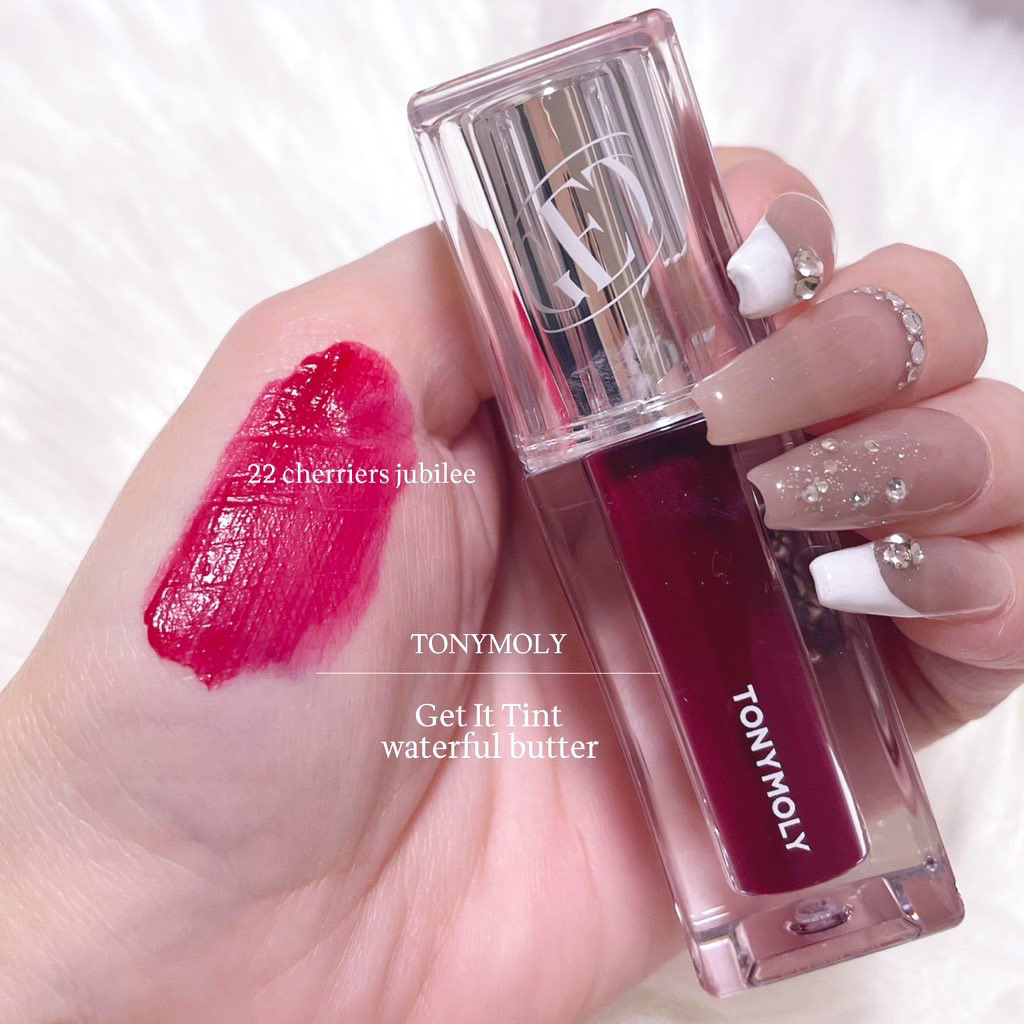 ゲットイットティント ウォーターフルバター/TONYMOLY/リップティントを使ったクチコミ（1枚目）