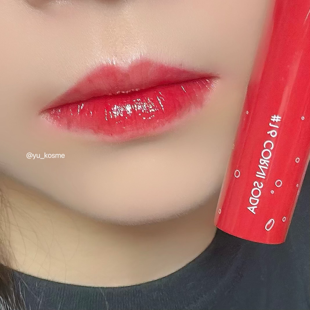 ジューシーラスティングティント/rom&nd/リップティントを使ったクチコミ（3枚目）