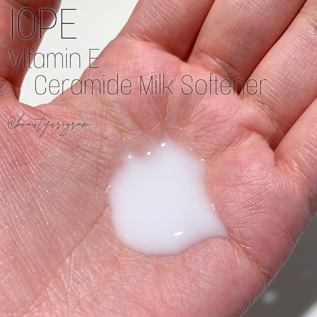ビタミンEセラミドミルクソフナー/IOPE/化粧水を使ったクチコミ(3枚目)