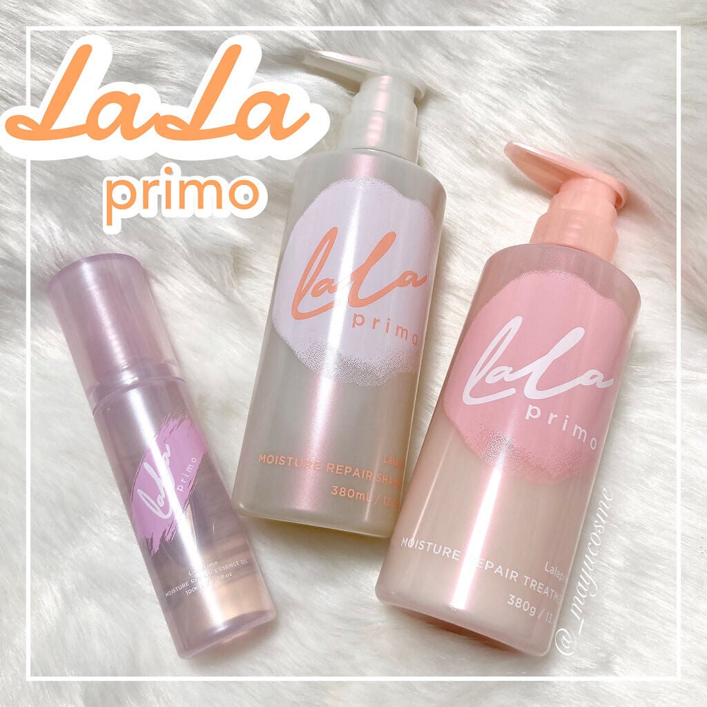 ララプリモ モイスチャーリペア シャンプー/トリートメント/ララプリモ /市販シャンプーを使ったクチコミ(1枚目)