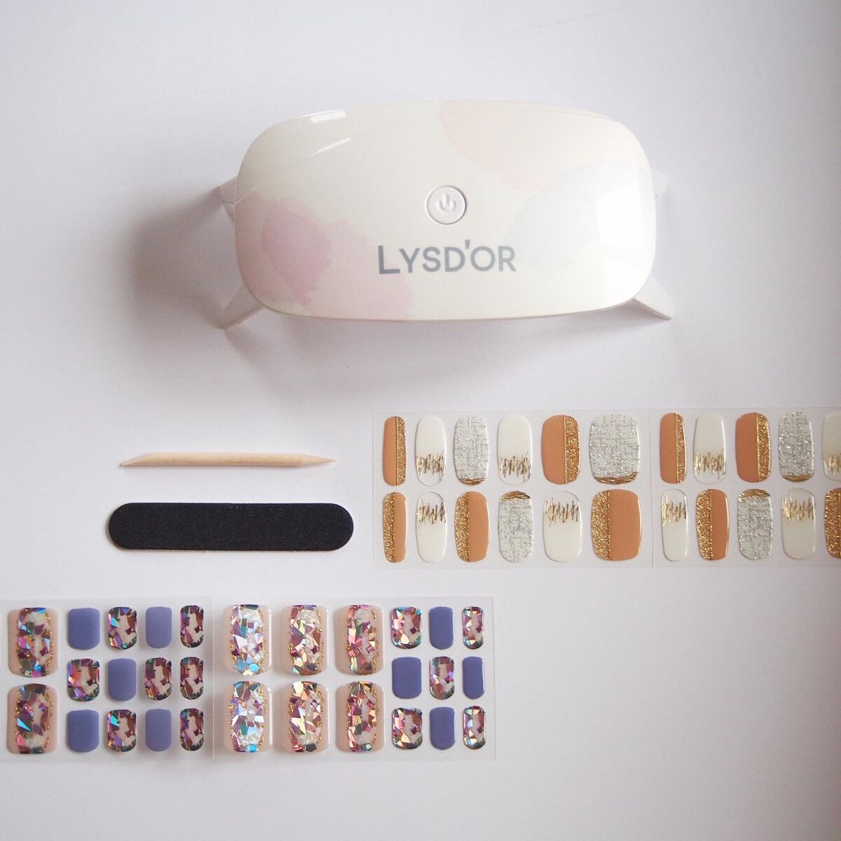 セミキュアジェルネイルシール ハンド用/LYSD’OR/ネイルシールを使ったクチコミ(3枚目)