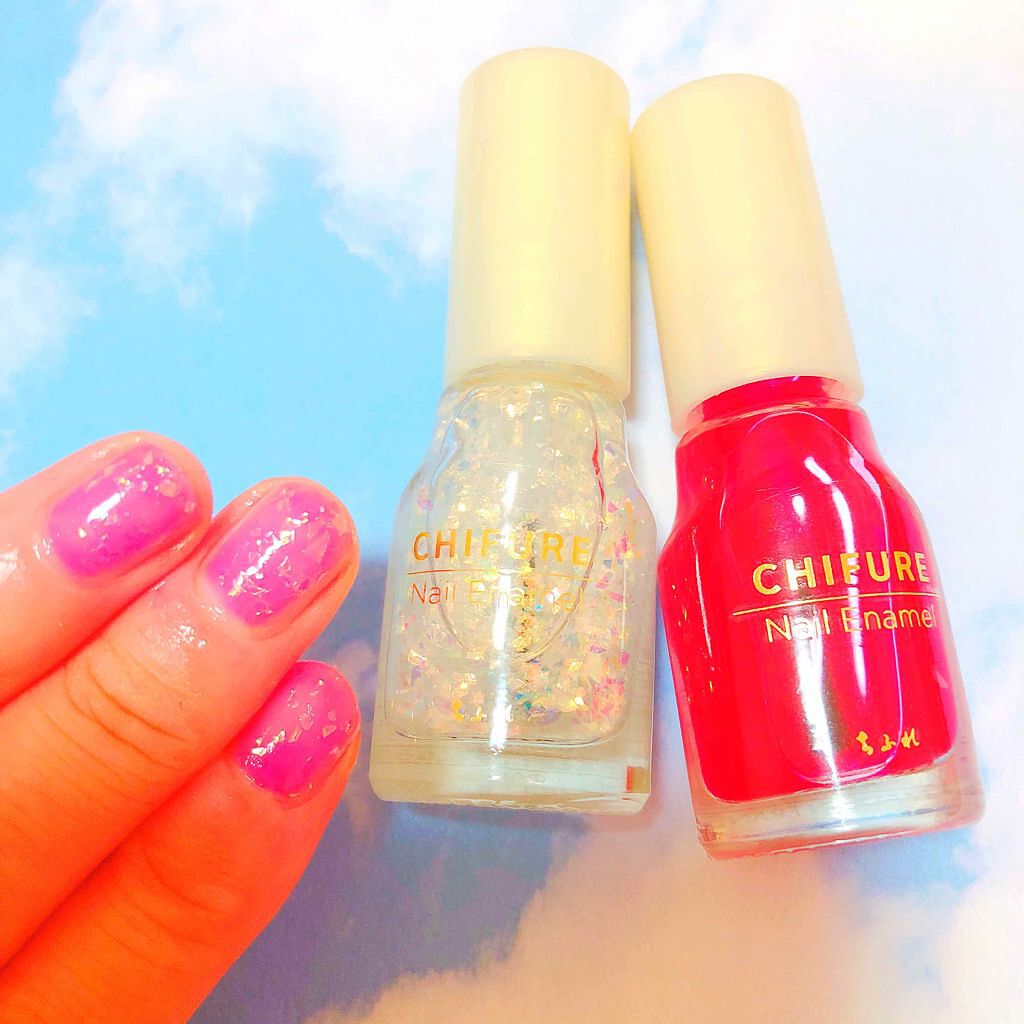 ネイル エナメル/ちふれ/マニキュアを使ったクチコミ（3枚目）