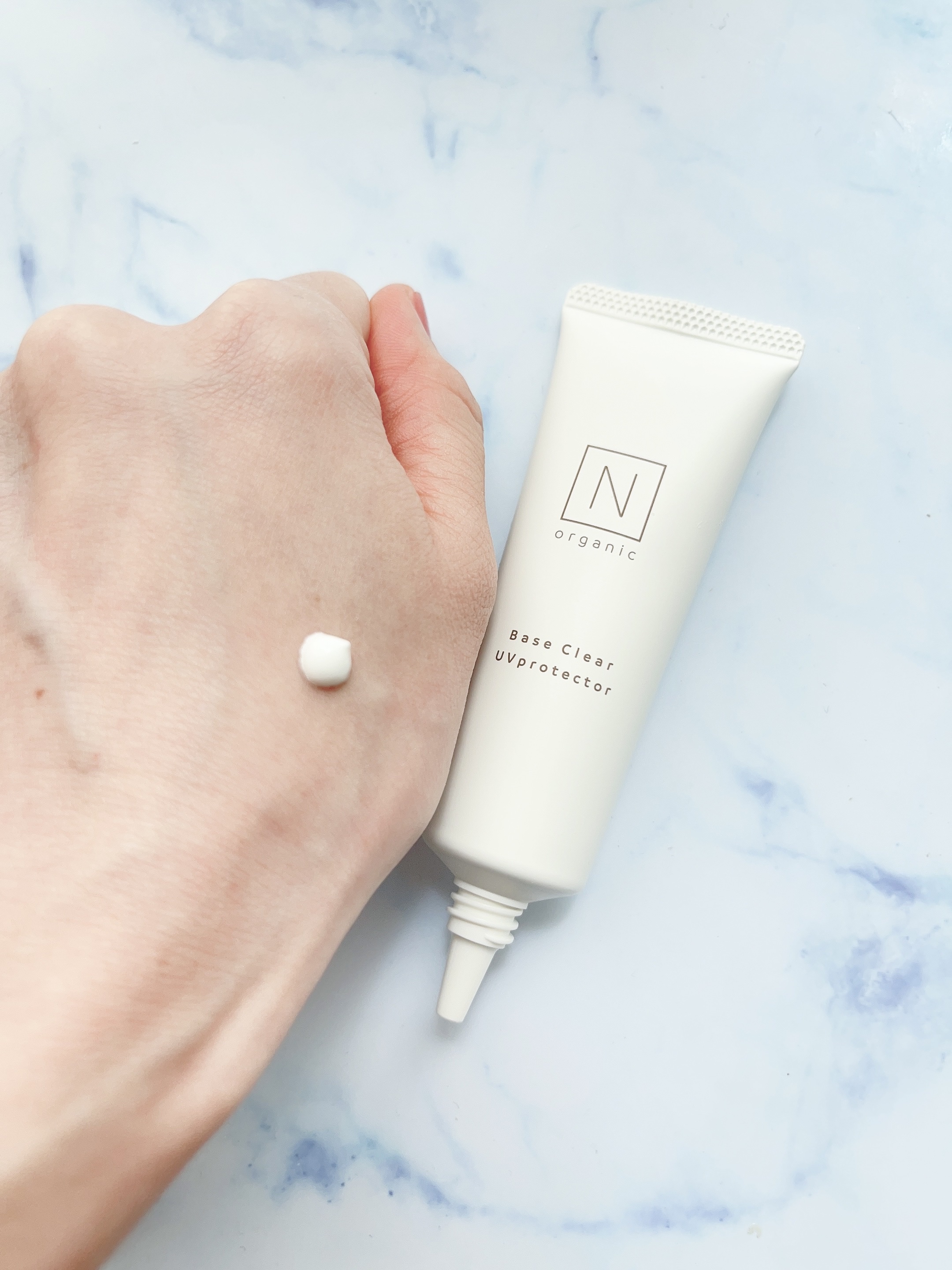 ベース クリアUVプロテクター/Ｎ organic/日焼け止めクリームを使ったクチコミ（2枚目）