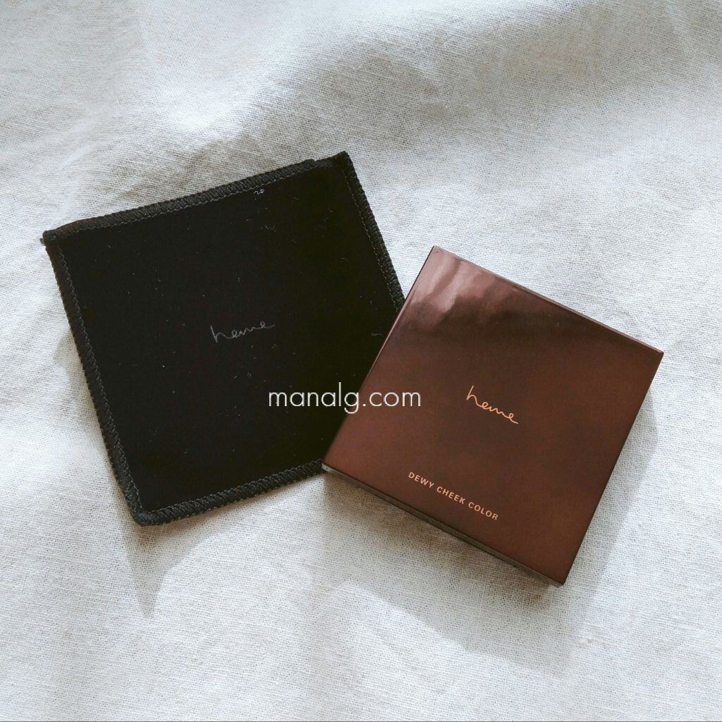 DEWY CHEEK COLOR/heme/パウダーチークを使ったクチコミ（2枚目）