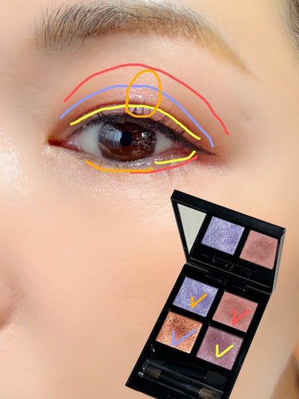 アディクション ザ アイシャドウ パレット/ADDICTION/アイシャドウパレットを使ったクチコミ(3枚目)