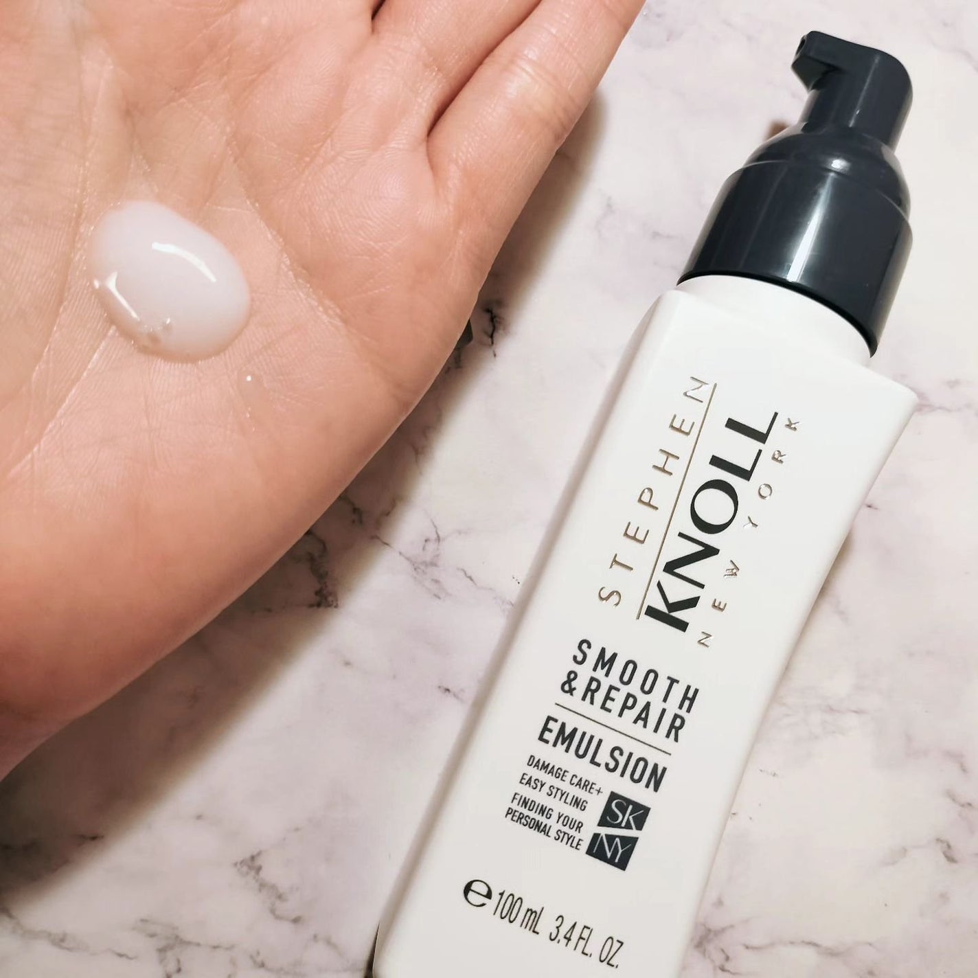 モイスチュアソフニング エマルジョン スムースリペア/スティーブンノル ニューヨーク/ヘアミルクを使ったクチコミ(2枚目)