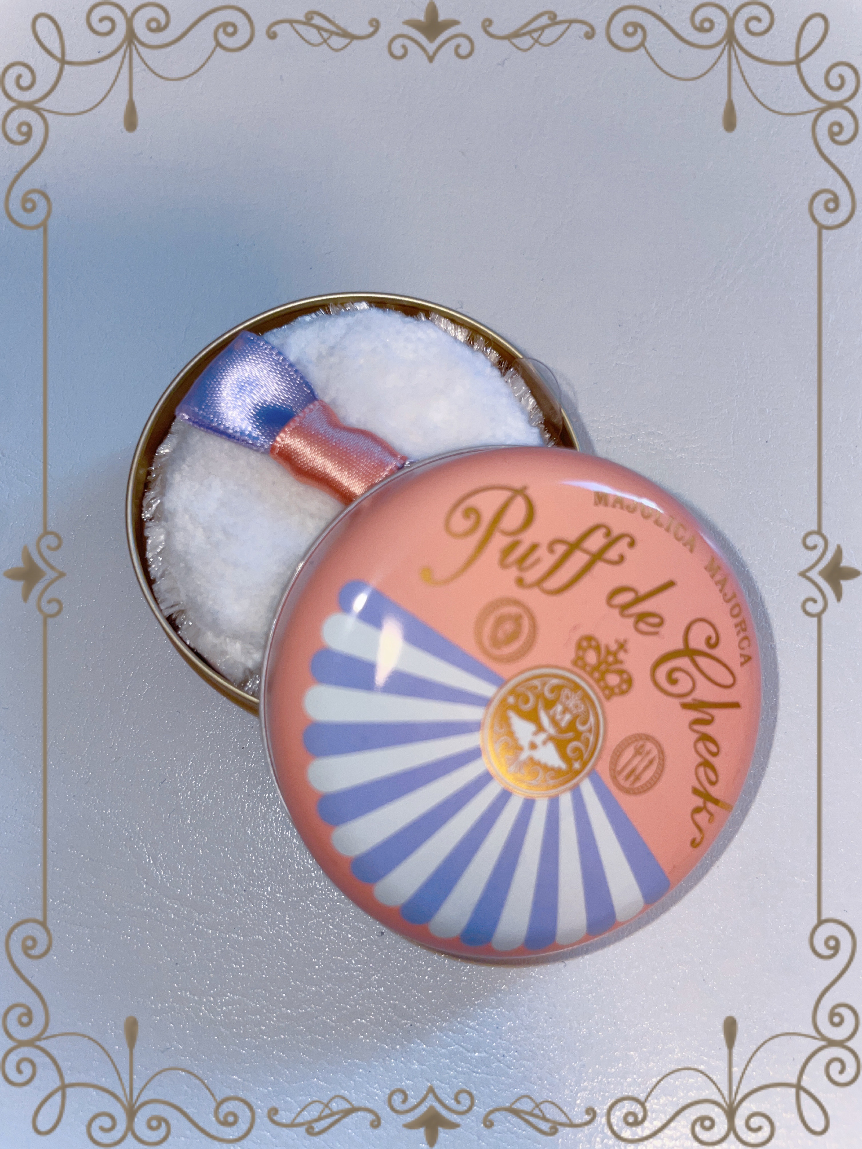 パフ・デ・チーク/MAJOLICA MAJORCA/パウダーチークを使ったクチコミ（1枚目）