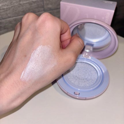 デューライクジェロー トーンアップクッション/espoir/化粧下地を使ったクチコミ(5枚目)