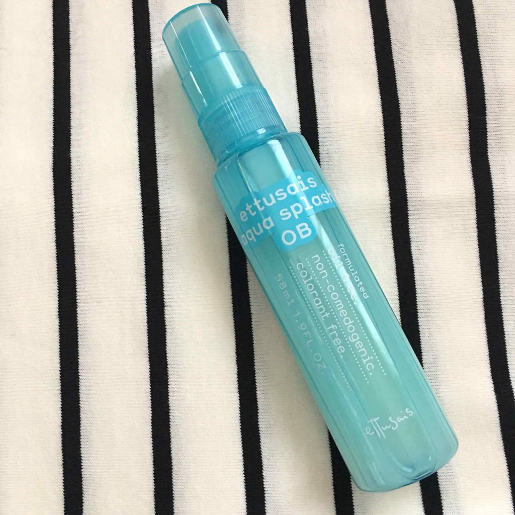 アクアスプラッシュ OB N/ettusais/ミスト状化粧水を使ったクチコミ(1枚目)