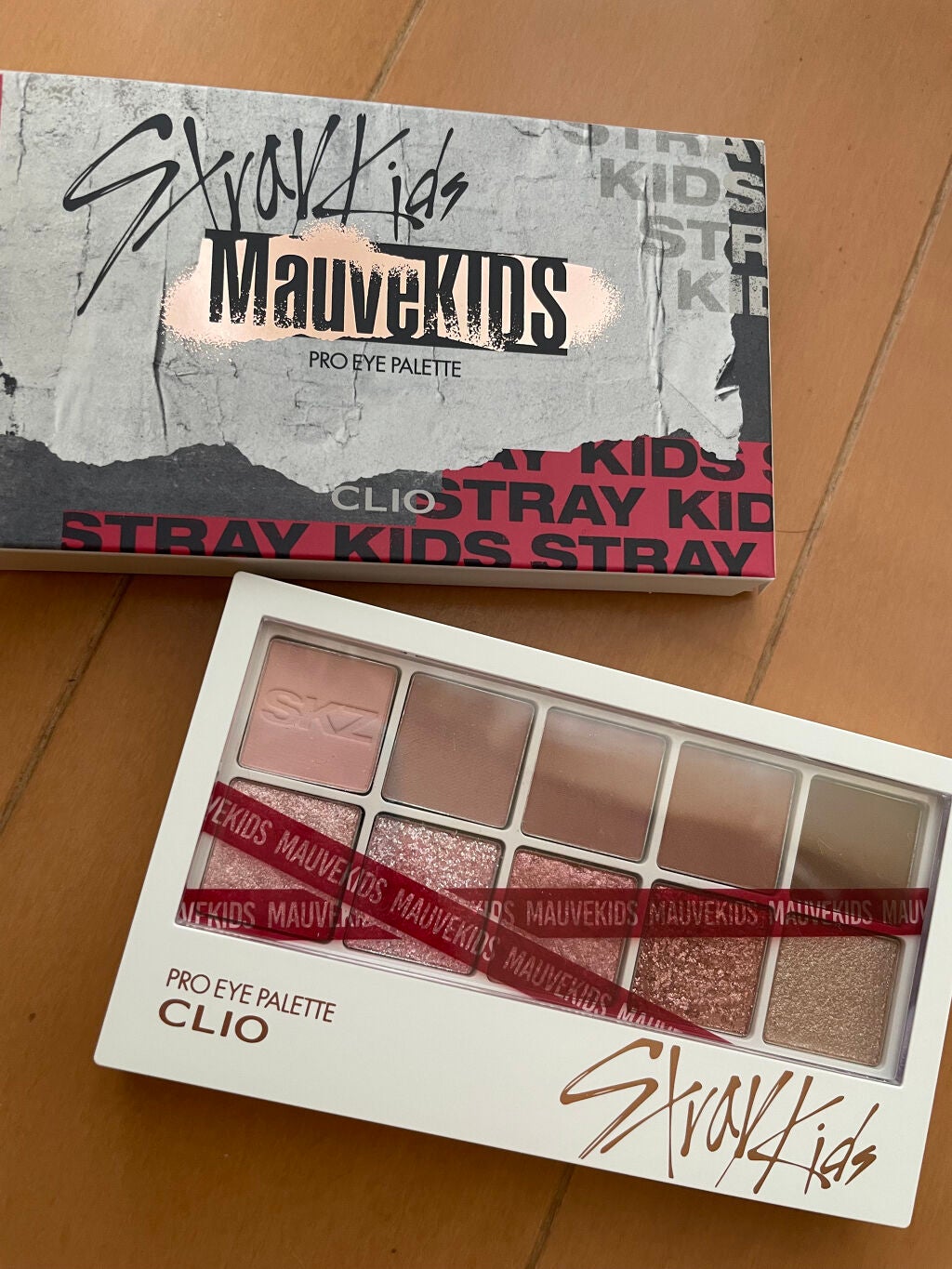 straykids限定カラープロアイパレット/CLIO/アイシャドウパレットを使ったクチコミ(3枚目)