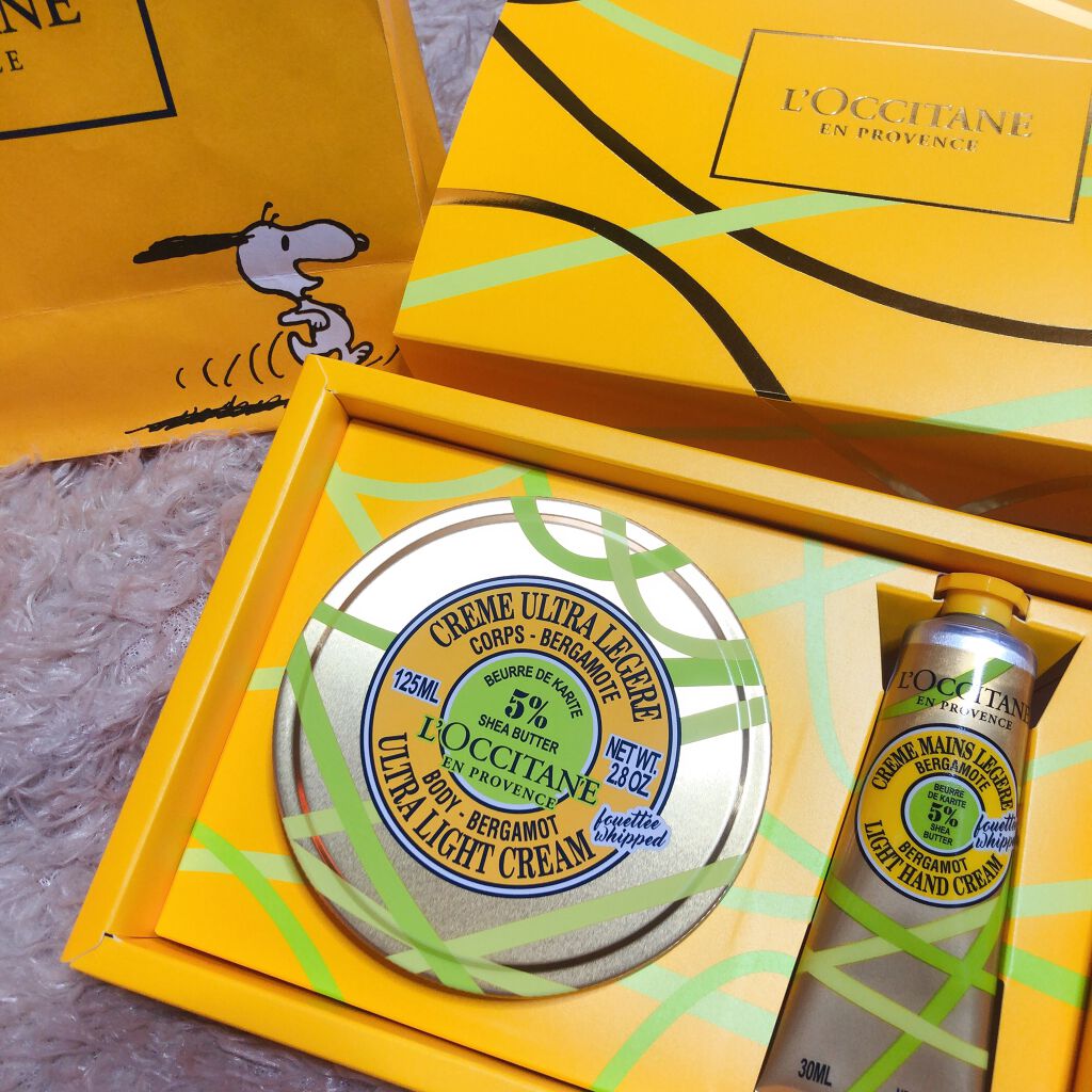 テ・アールグレイ スノーシア ボディクリーム 125ml/L'OCCITANE/ボディクリームを使ったクチコミ（1枚目）