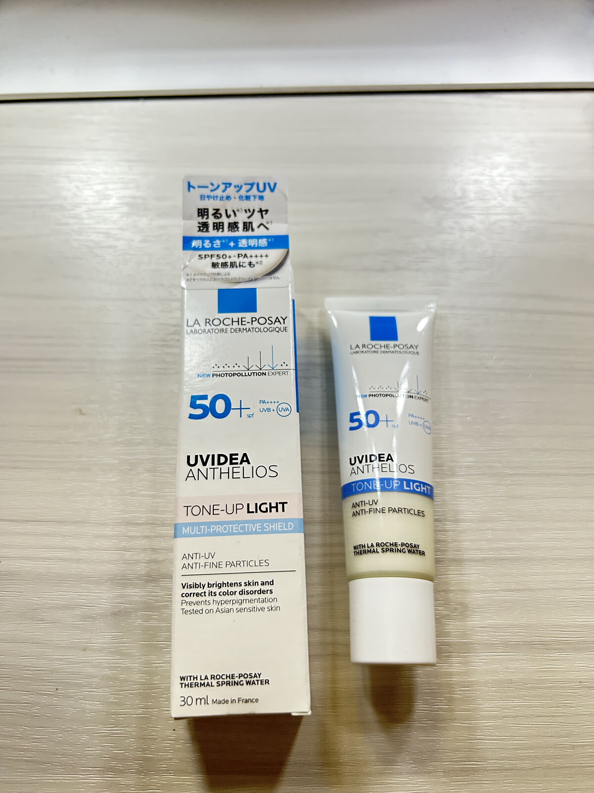 UVイデア XL プロテクショントーンアップ/ラ ロッシュ ポゼ/日焼け止めクリームを使ったクチコミ（1枚目）