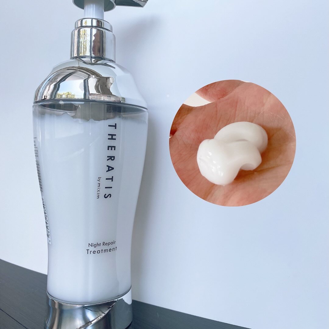 ナイトリペア シャンプー/ヘアトリートメント/THERATIS/シャンプー・コンディショナーを使ったクチコミ（3枚目）