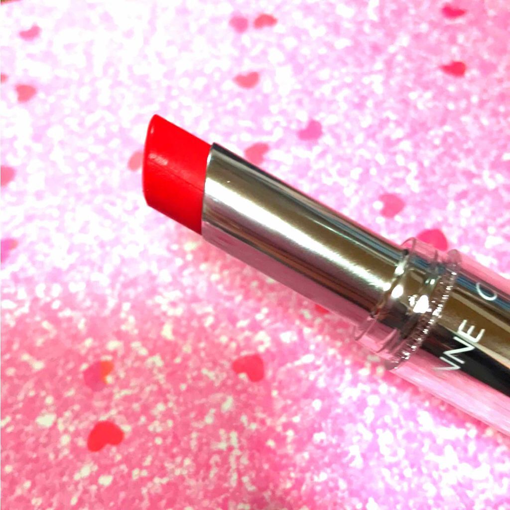 ラスティンググロスリップ/CEZANNE/口紅を使ったクチコミ（3枚目）