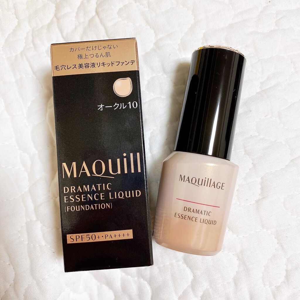 ドラマティックエッセンスリキッド/マキアージュ/リキッドファンデーションを使ったクチコミ(1枚目)