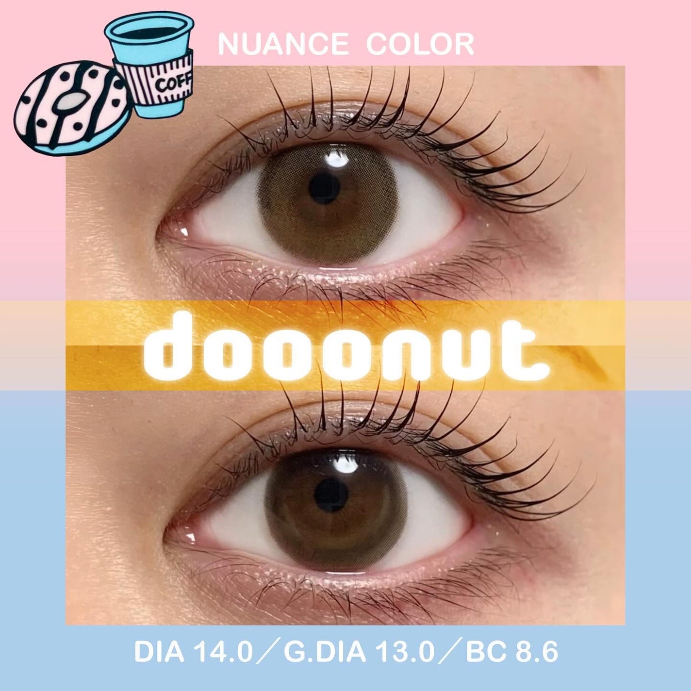 dooonut/WEEKENDSHOP/カラーコンタクトレンズを使ったクチコミ(1枚目)