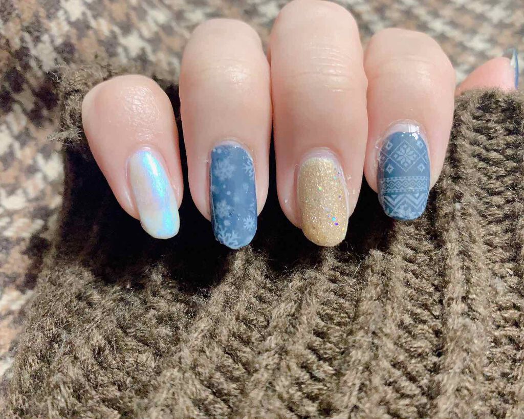 ネイルホリック Dusty pastel color BL915/ネイルホリック/マニキュアを使ったクチコミ（1枚目）