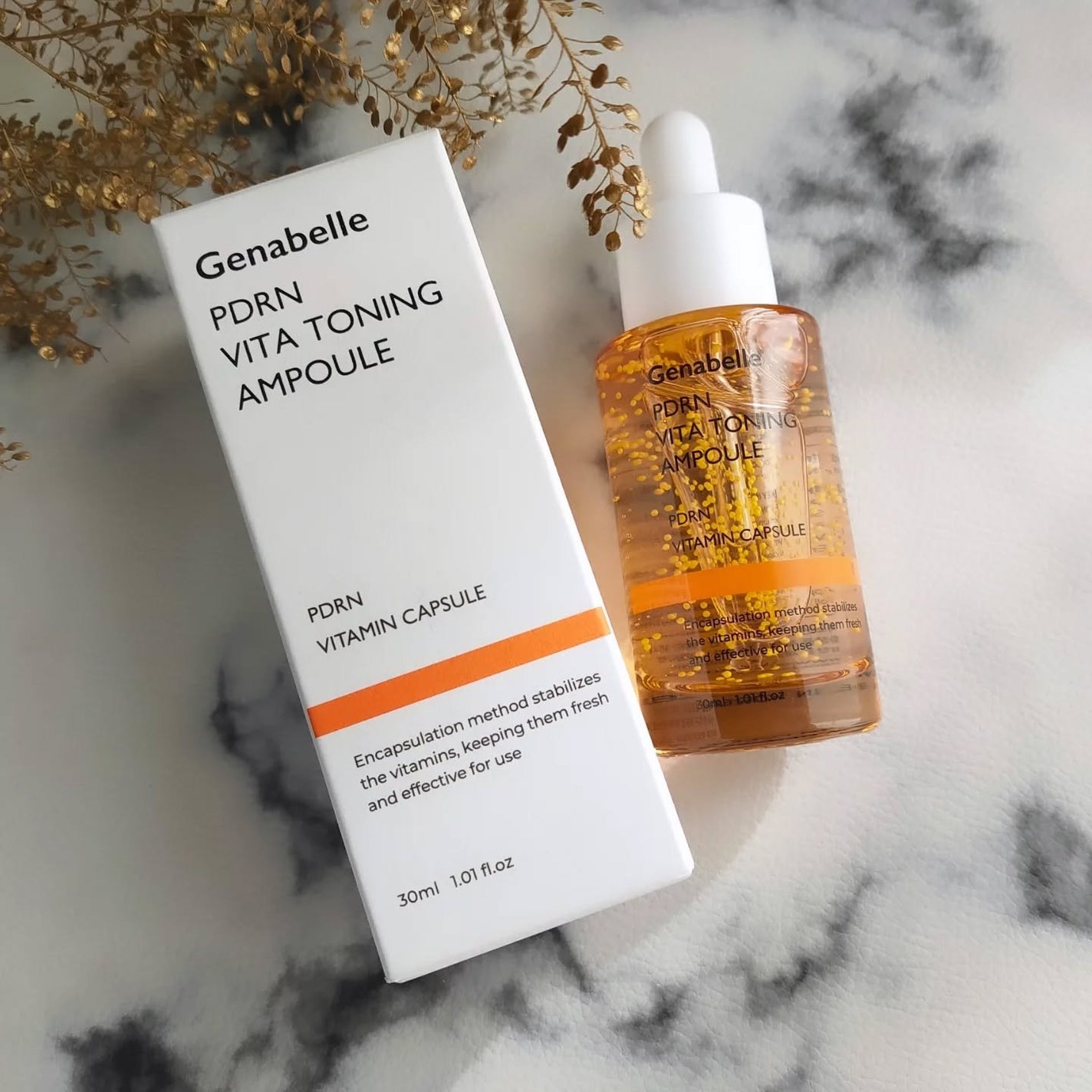 PDRNビタトーニングアンプル/Genabelle/美容液を使ったクチコミ(2枚目)