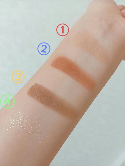 ベターザンアイズ/rom&nd/アイシャドウパレットを使ったクチコミ(4枚目)