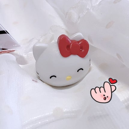 ハローキティゆびにんぎょうバスボール/DAISO/その他を使ったクチコミ(2枚目)