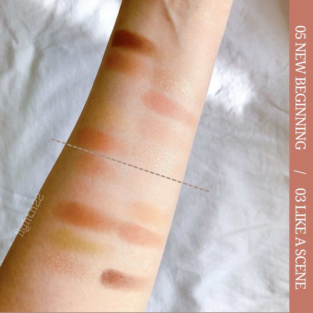 ニューデップスアイシャドウパレット/hince/アイシャドウパレットを使ったクチコミ(7枚目)