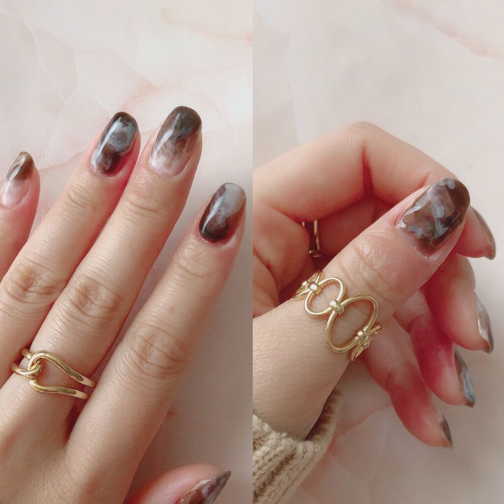 Coeur de Fleur Nail Color KOGARASHI SENREI こがらしせんれい/Causette.Joli/マニキュアを使ったクチコミ（3枚目）