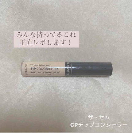 カバーパーフェクション チップコンシーラー/the SAEM/リキッドコンシーラーを使ったクチコミ(1枚目)