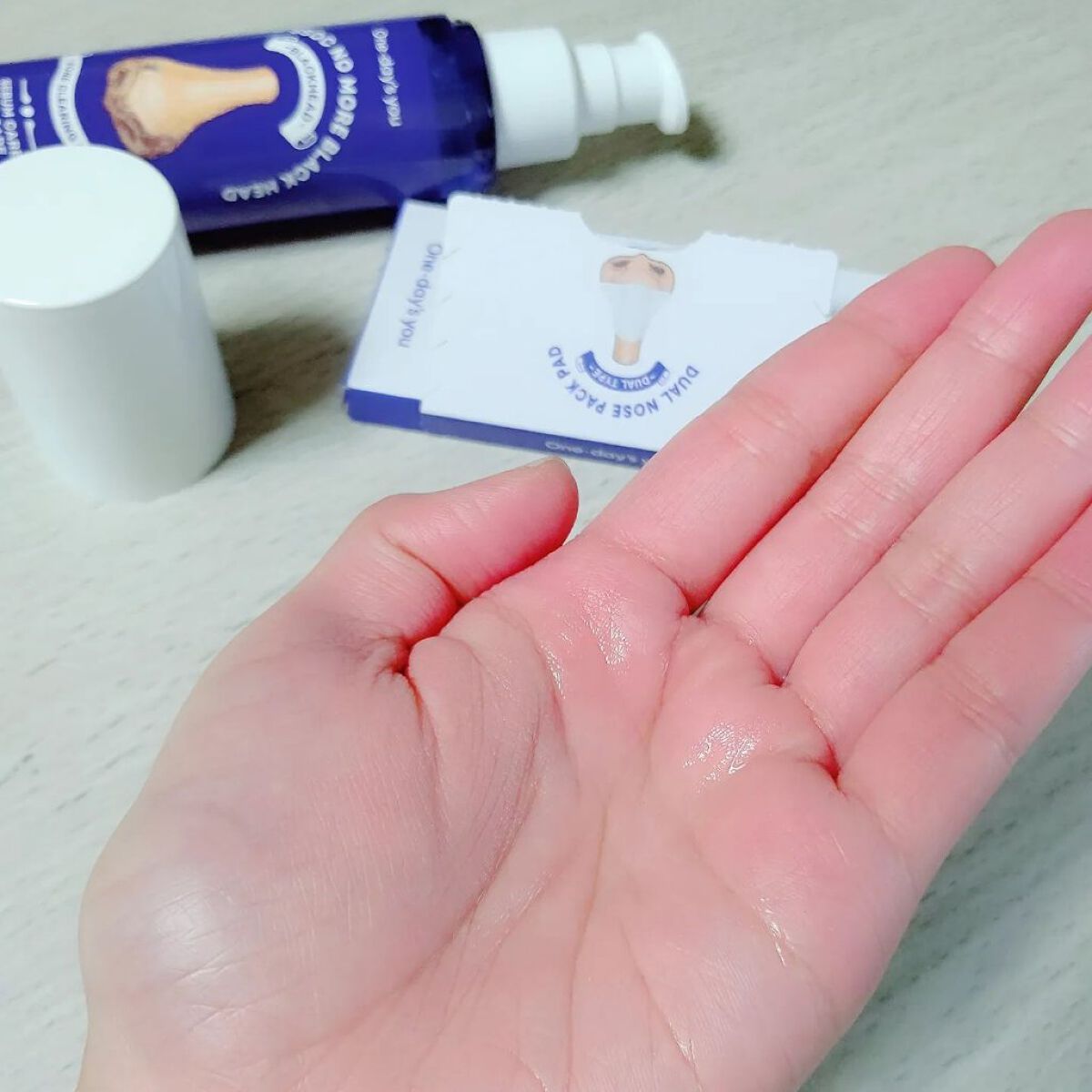 ノーモアブラックヘッド(ノーズピーリング)/One-day's you/スクラブ・ゴマージュを使ったクチコミ（3枚目）