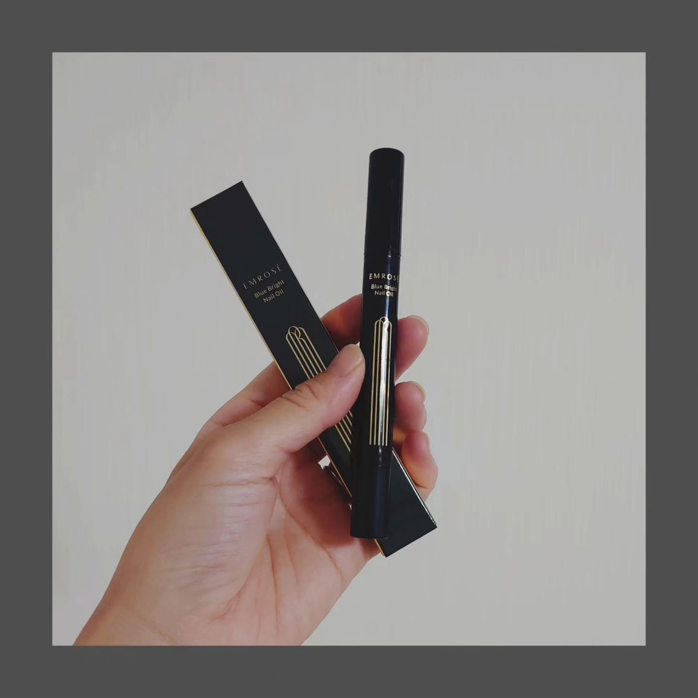 ブルーブライトネイルオイル/EMROSÉ/ネイルオイル・トリートメントを使ったクチコミ（1枚目）