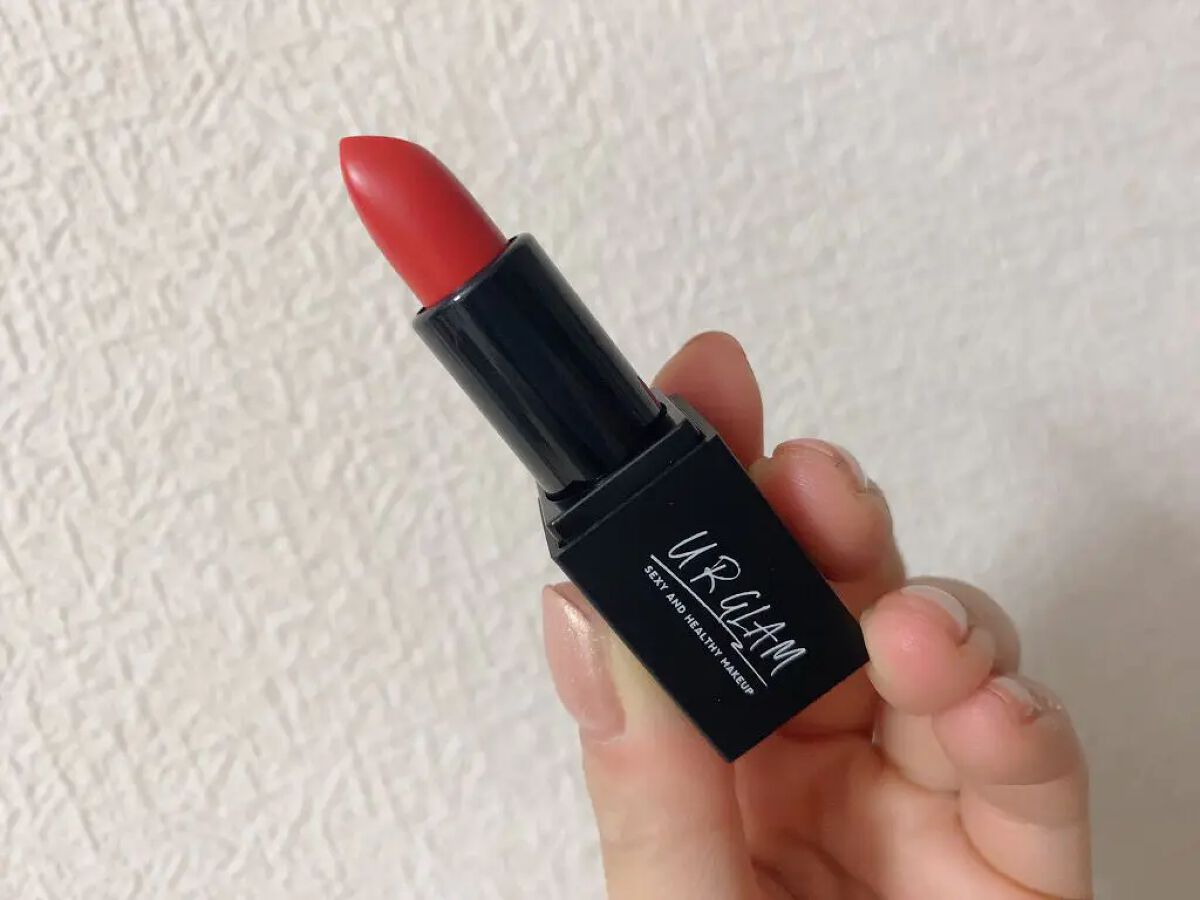 UR GLAM     MINI LIPSTICK シアーオレンジレッド〈シアー〉