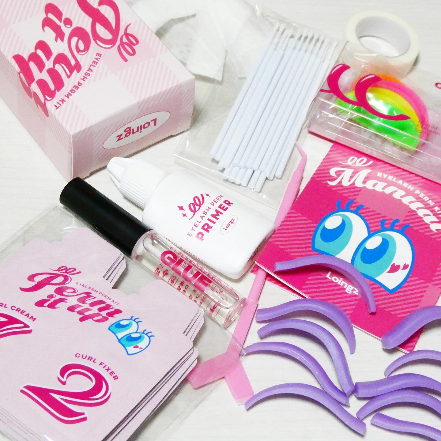 ⁡パーマイットアップアイラッシュパーマキット/Loingz/その他キットセットを使ったクチコミ（1枚目）