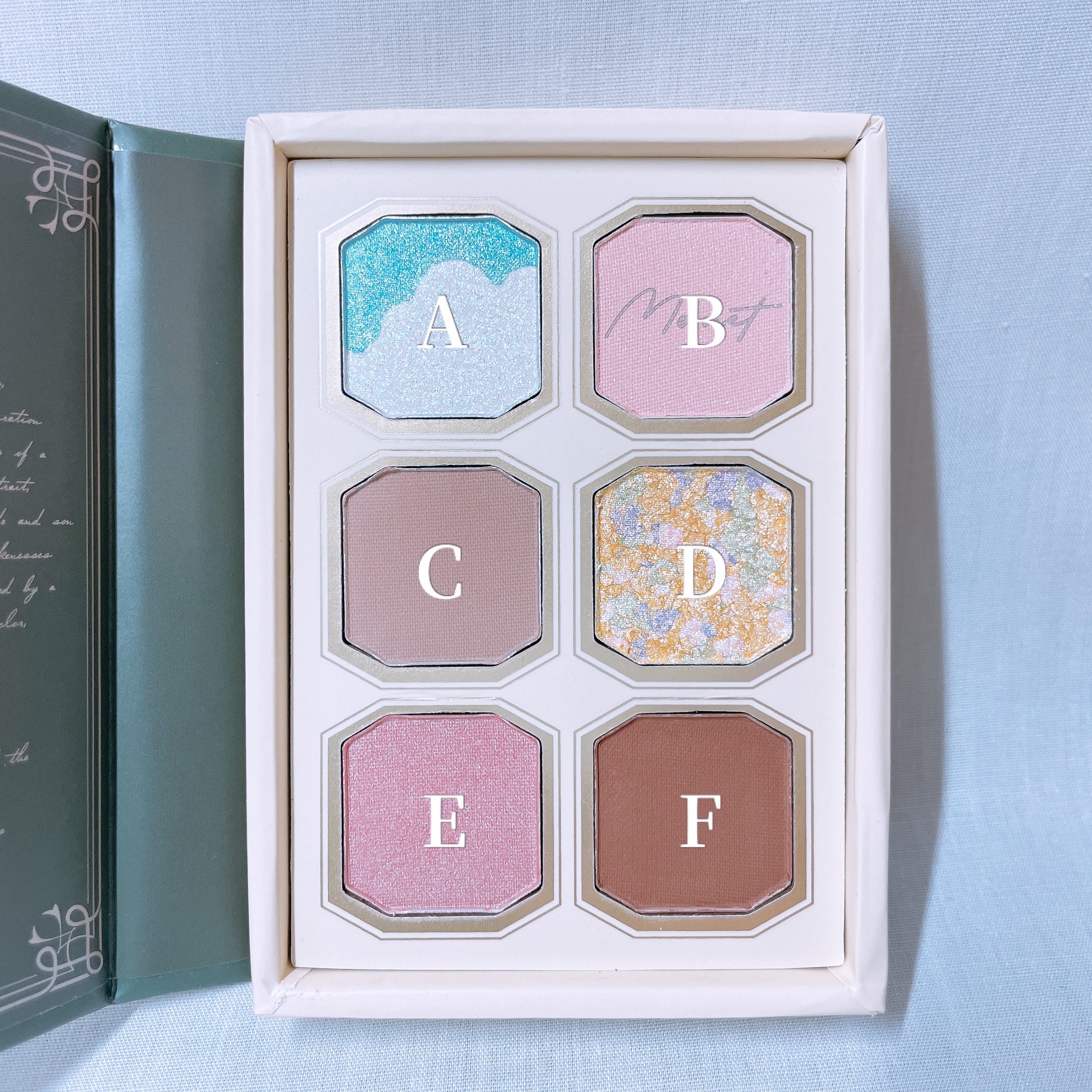 絵画アイシャドウパレット/MilleFée/アイシャドウパレットを使ったクチコミ（3枚目）