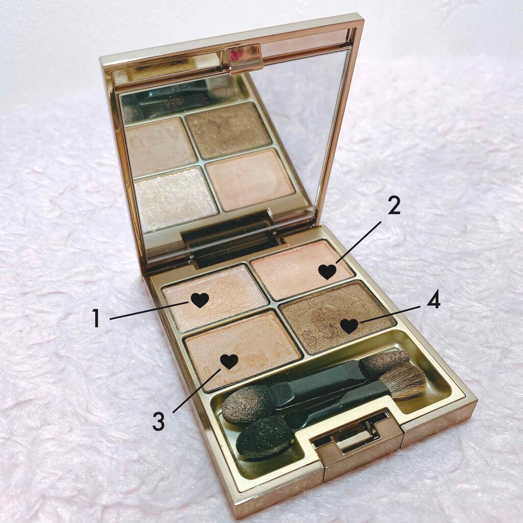 スキンモデリングアイズ/LUNASOL/アイシャドウパレットを使ったクチコミ(2枚目)