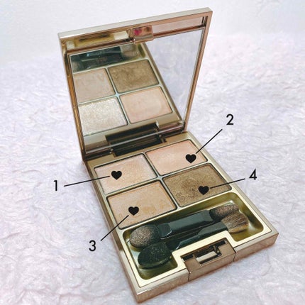 スキンモデリングアイズ/LUNASOL/アイシャドウパレットを使ったクチコミ(2枚目)