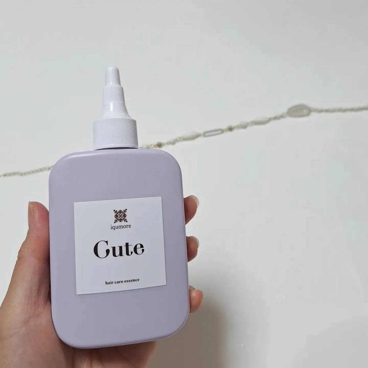キュートヘアケアエッセンス/iqumore/頭皮ローションを使ったクチコミ（2枚目）