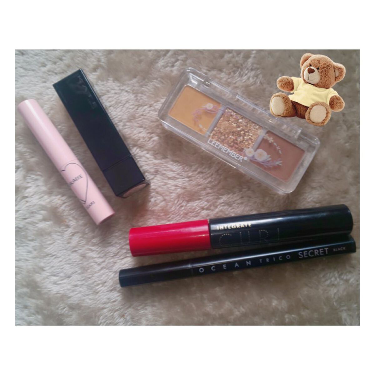 3色フローラアイパレット 02 ムギワラギク/LEEMEMBER/アイシャドウパレットを使ったクチコミ（1枚目）