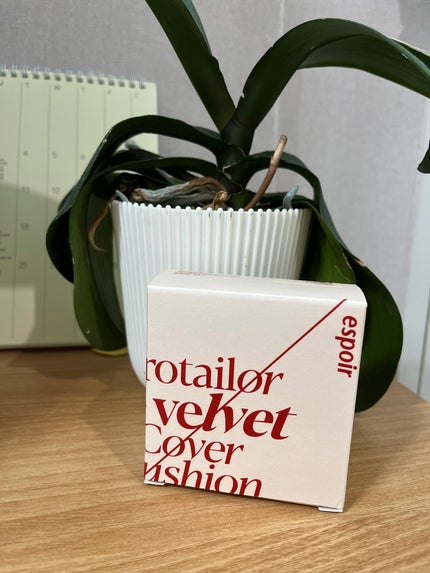 プロテーラービーベルベットカバークッション/espoir/クッションファンデーションを使ったクチコミ(2枚目)