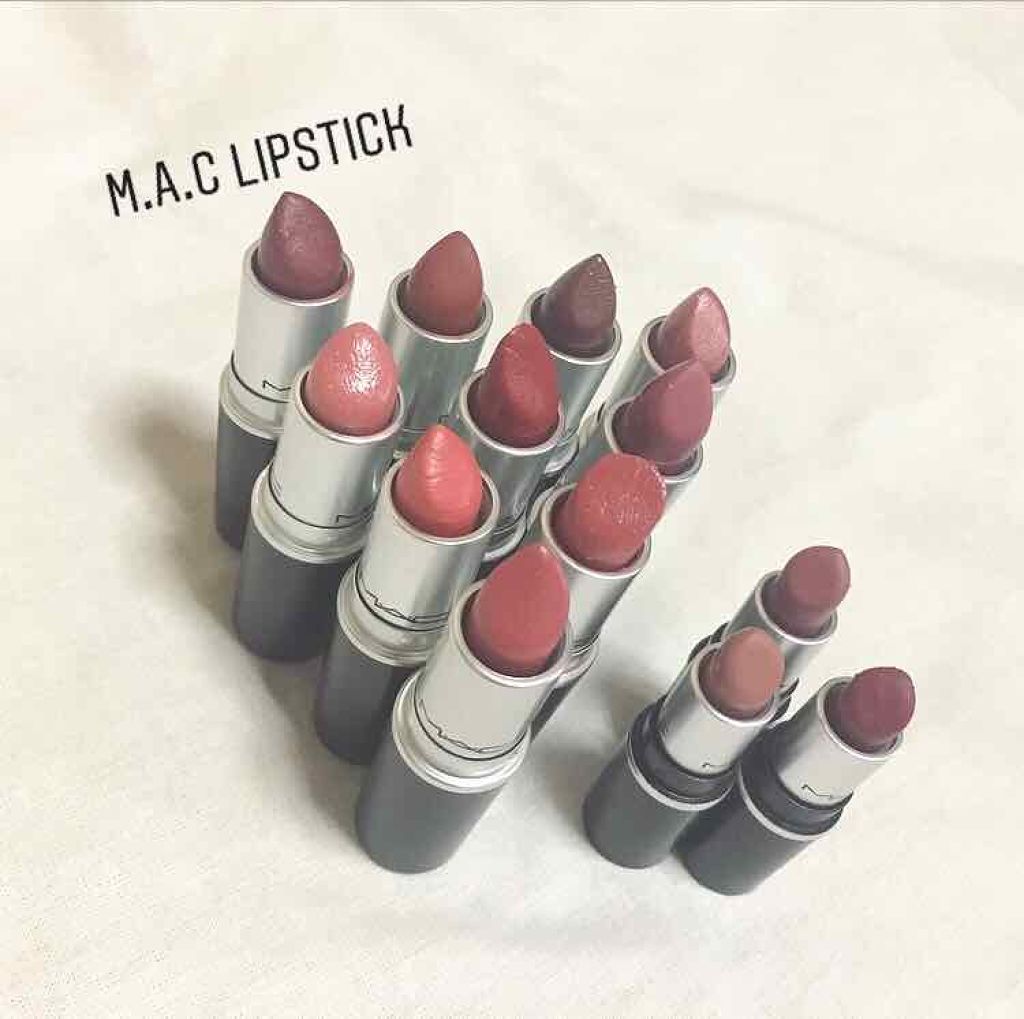 限定色レビュー リップスティック M A Cの口コミ Mac リップスティック比較 By ゆな 普通肌 Lips