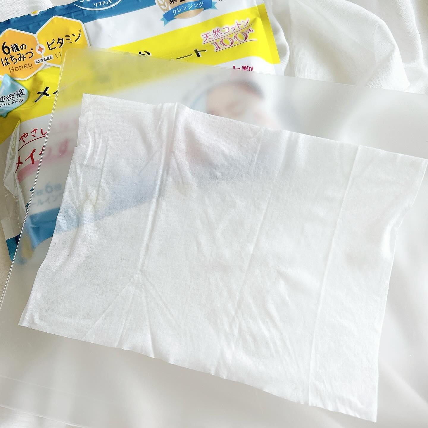 ソフティモ クレンジングコットンシート/ソフティモ/クレンジングシートを使ったクチコミ（3枚目）