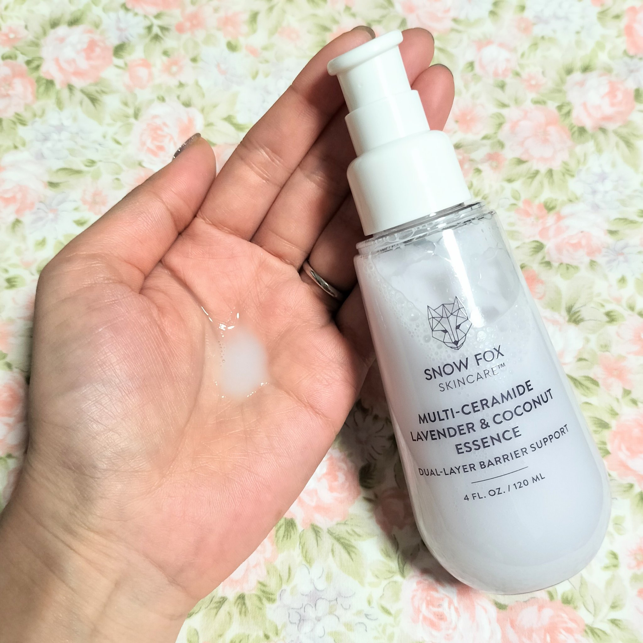 フレンチ ガーデン ミルキー エッセンス/SNOW FOX SKINCARE/美容液を使ったクチコミ（3枚目）