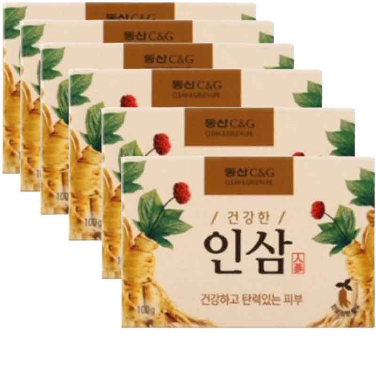 韓国伝統 高麗人参石鹸/ドンサンC＆G/洗顔石鹸を使ったクチコミ（1枚目）