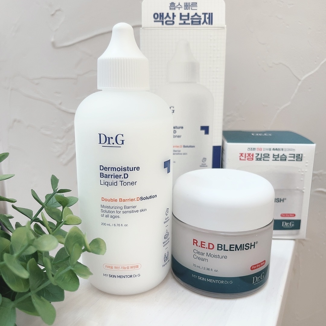 ザモイスチャーバリアDリキッドトナー/Dr.G/化粧水を使ったクチコミ（1枚目）