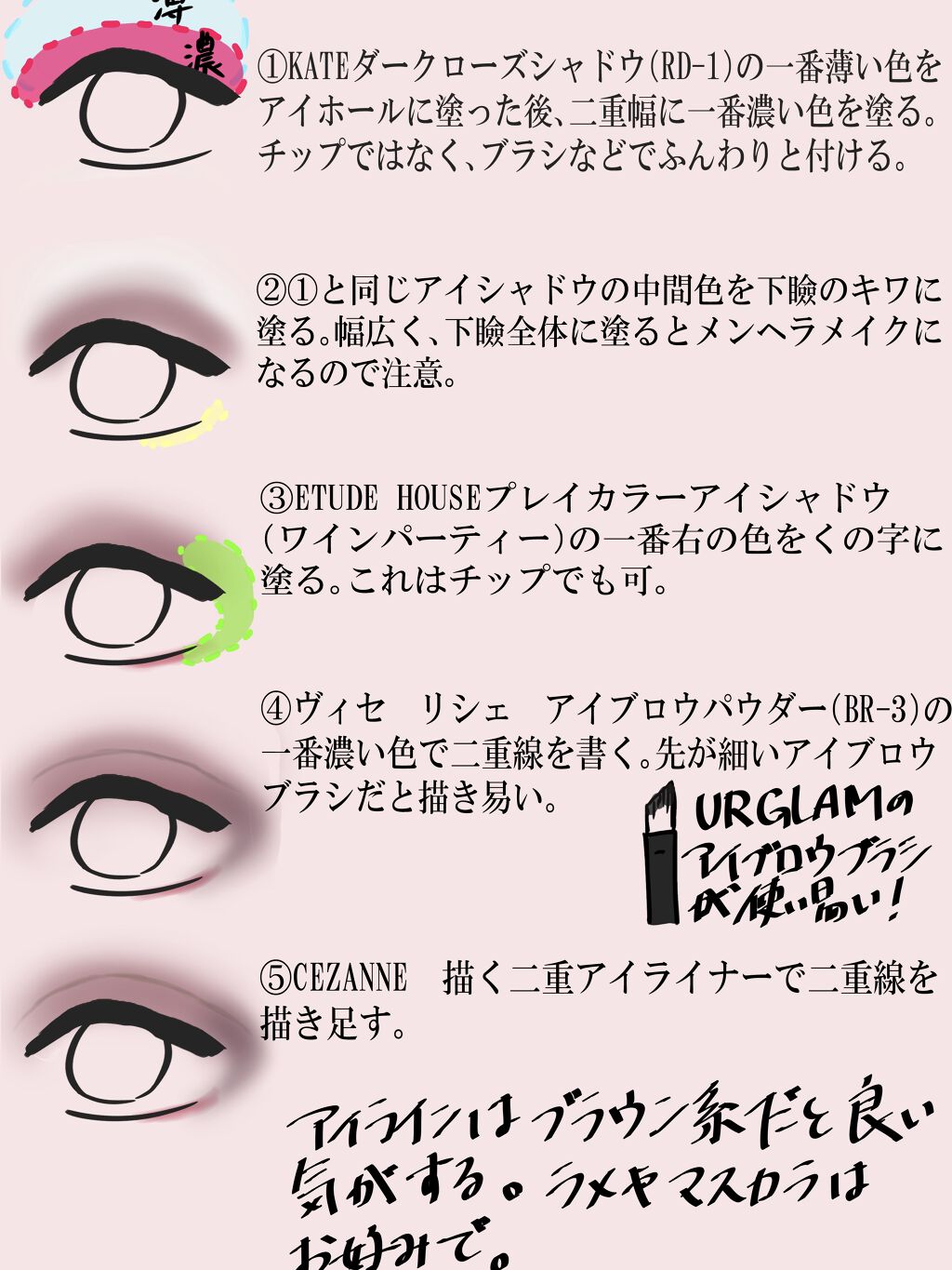 描くふたえアイライナー/CEZANNE/リキッドアイライナーを使ったクチコミ（2枚目）